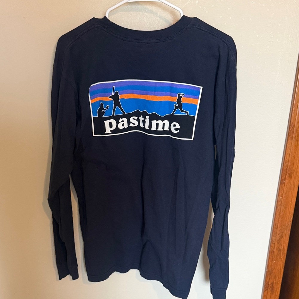 Navy Long Sleeve Tee